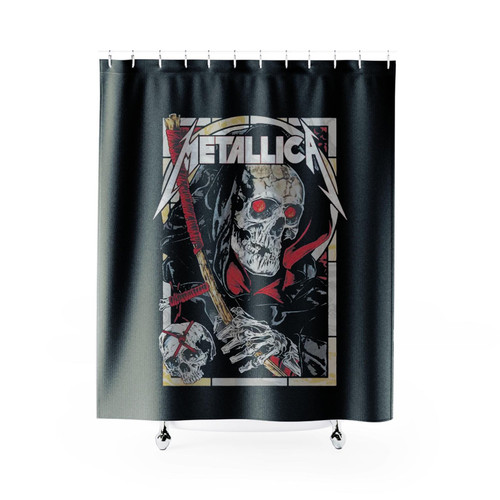 Metallica Death Reaper Shower Curtains