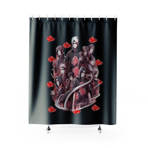 Assassination Squad Akatsuki Shower Curtains