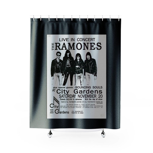 The Ramones November Concert Shower Curtains