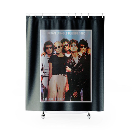 The Rolling Stones 1990 Shower Curtains