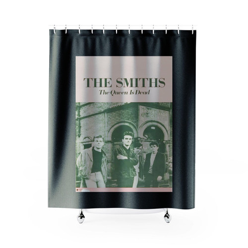 The Smiths The Queen Is Dead Album Promo 1986 Shower Curtains