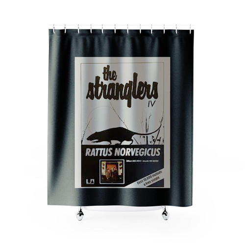 The Stranglers Rattus Norvegicus Shower Curtains