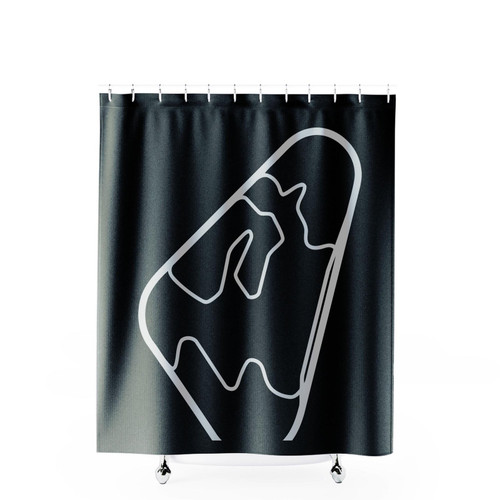 Pocono Raceway Nascar Circuitpocono Raceway Nascar Circuit Shower Curtains