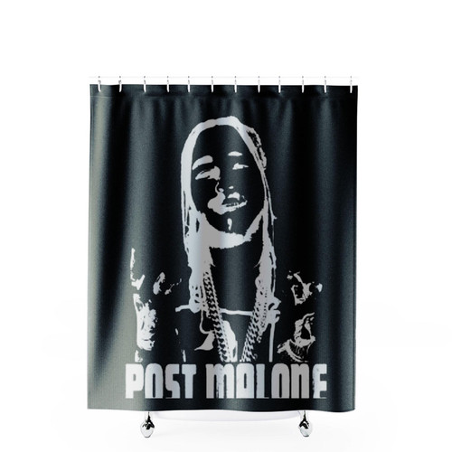 Post Malone 1995 Shower Curtains