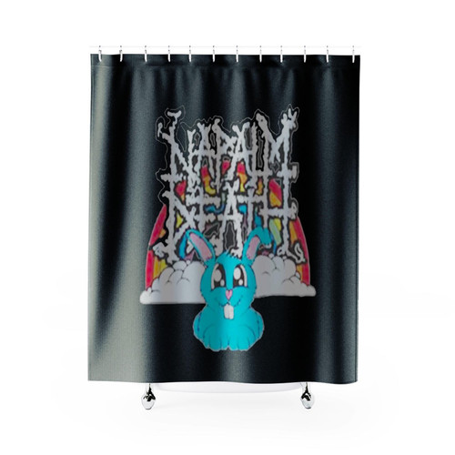 Napalm Death Rainbow Shower Curtains