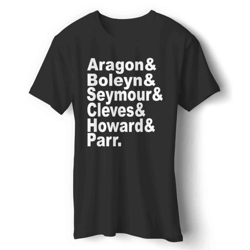 British History Wives Of Henry Viii Man's T-Shirt