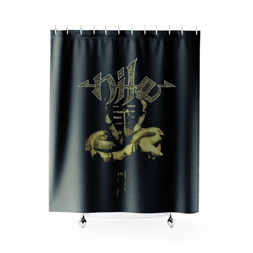 Nile In Their Darkened Shrines Shower Curtains