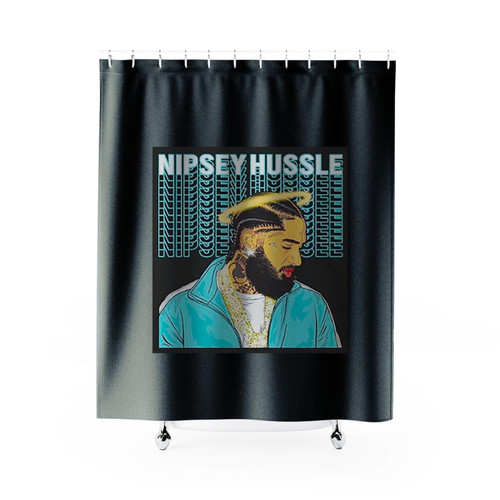 Nipsey Rapper Shower Curtains