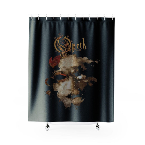Opeth Mask Shower Curtains