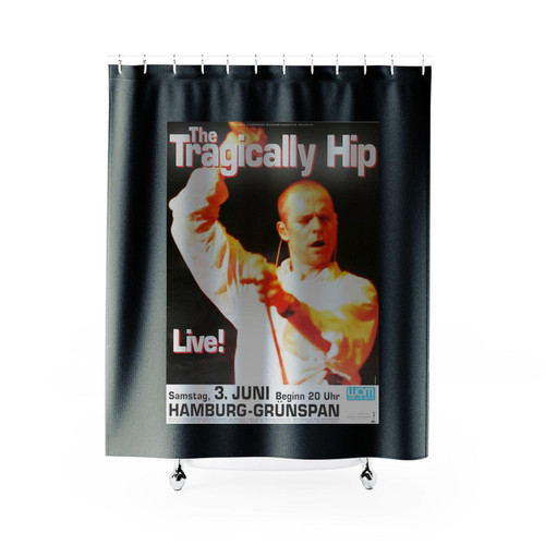 The Tragically Hip Up To Here Hamburg 1989 Shower Curtains