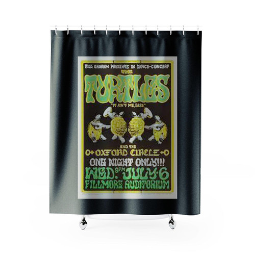 The Turtles Vintage Concert Shower Curtains