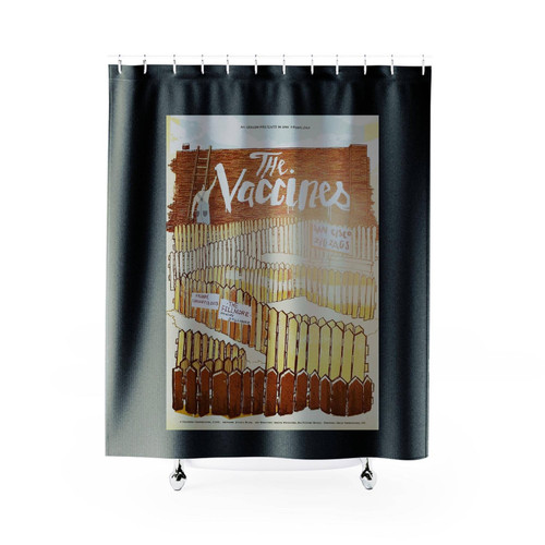 The Vaccines Concert 2013 Shower Curtains
