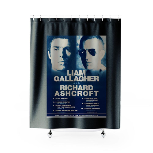 The Verve Live Richard Ashcroft Shower Curtains