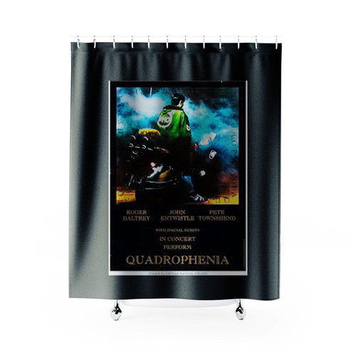 The Who Quadrophenia Concert Shower Curtains