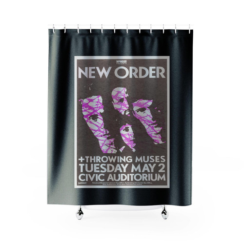 Throwing Muses Civic Auditorium Concert 1989 Shower Curtains