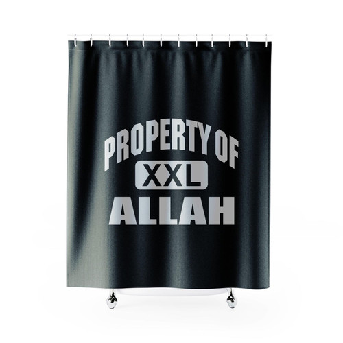Property Of Allah Xxl Shower Curtains