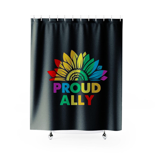 Proud Ally Shower Curtains
