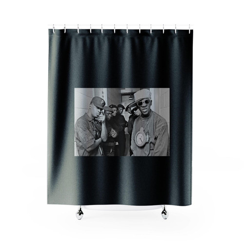 Public Enemy 01 Shower Curtains