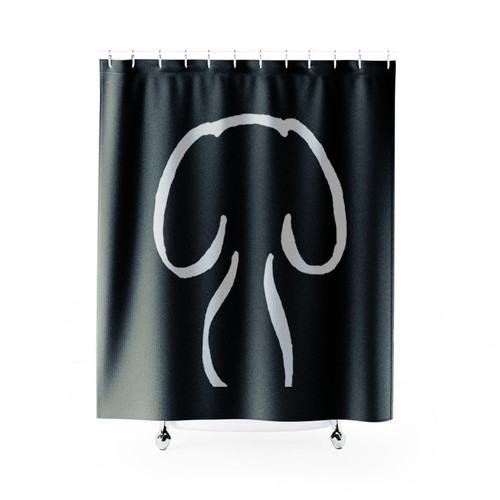 Puppy Outline Shower Curtains