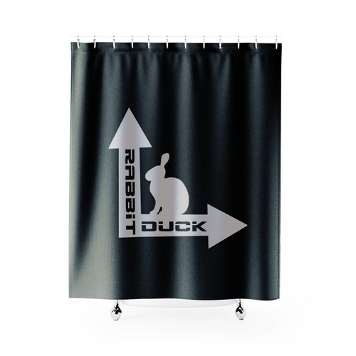 Rabbit Duck Shower Curtains