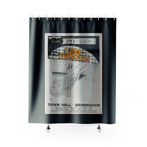 Rare Rock And Roll Concert S Wanted Shower Curtains