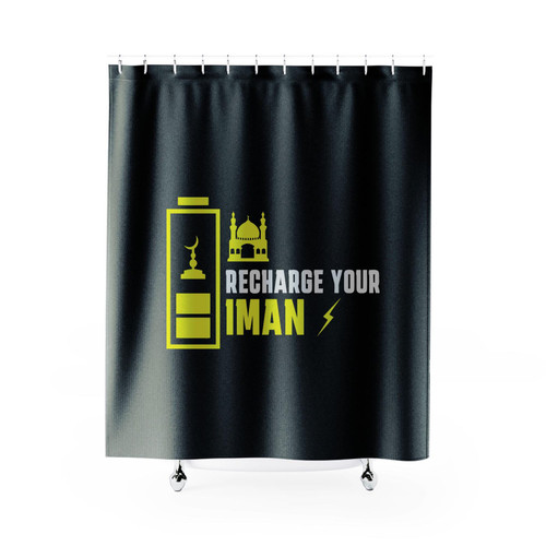 Recharge Your Iman Shower Curtains