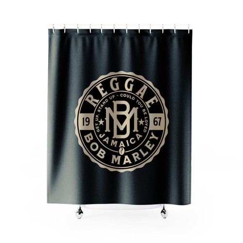Reggae Music 2001 Jamaica Shower Curtains