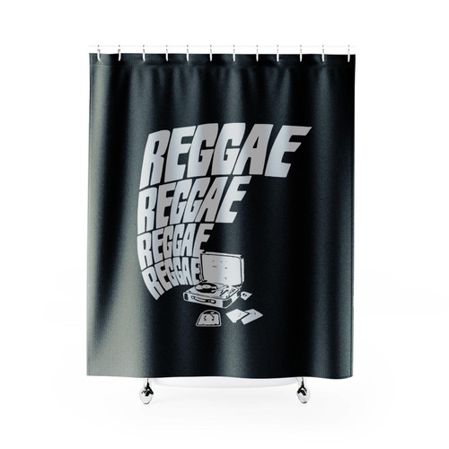 Reggae Ska Music Jamaica Shower Curtains