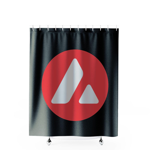 Avalanche Avax Shower Curtains
