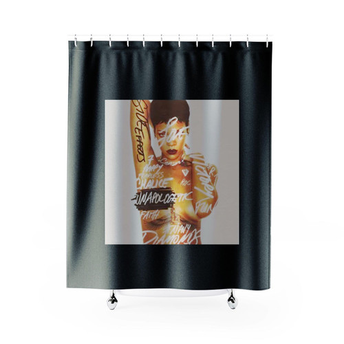 Rihanna Unapologetic Shower Curtains