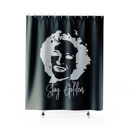 Rip Betty White Stay Golden Shower Curtains Rip Betty White Stay Golden Shower Curtains