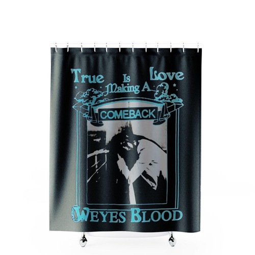 2023 In Holy Flux Tour Unleashed Weyes Blood Shower Curtains