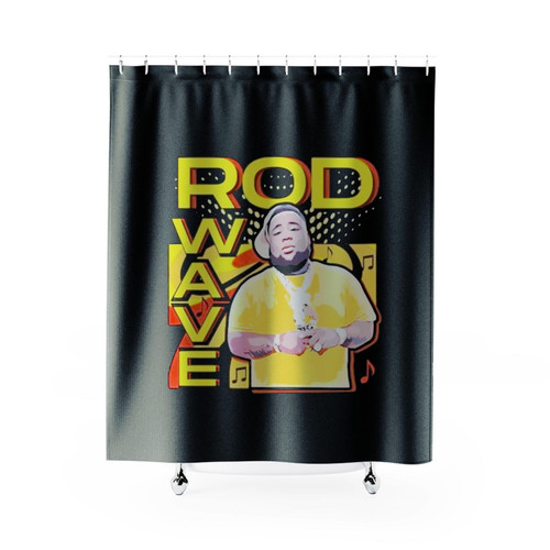 Rod Wave Fans Shower Curtains