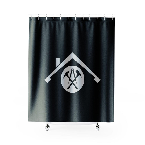 Roofer Profession Work Shower Curtains