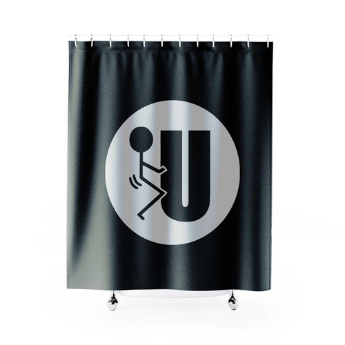 Rude F U Shower Curtains