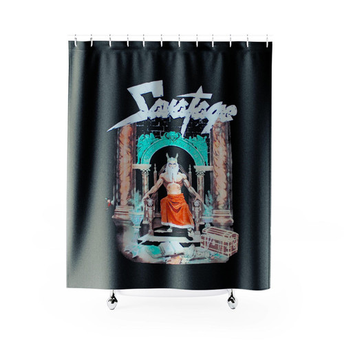 Savatage Hall Of The Mountain King 1987 Shower Curtains