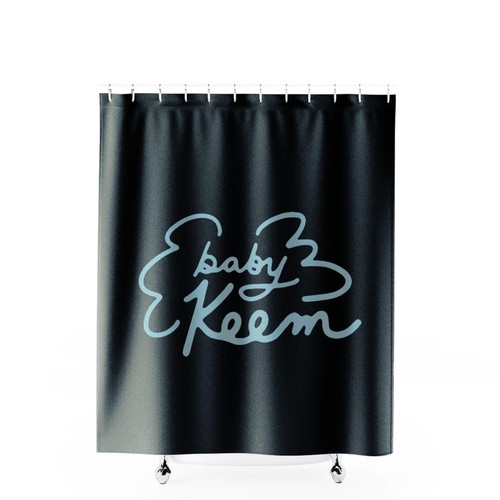 Baby Keem Logo The Melodic Blue Tour Shower Curtains