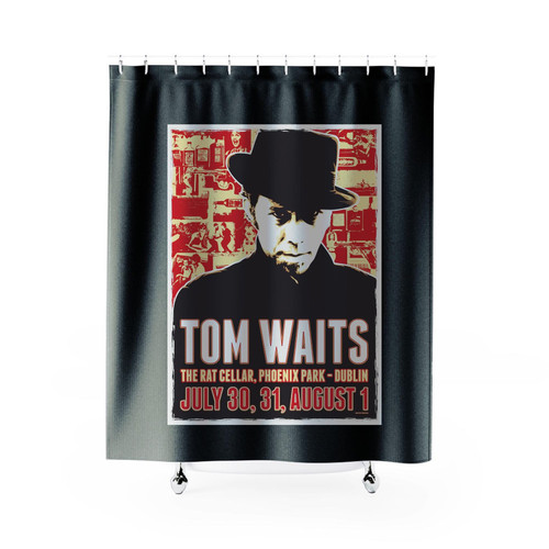 Tom Waits Concert Shower Curtains