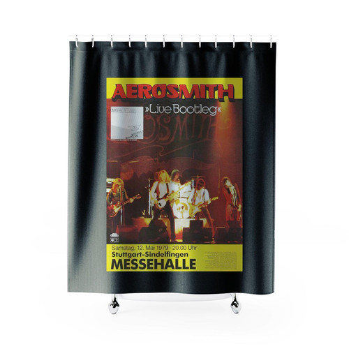 Aerosmith Night In The Ruts Hamburg 1979 Shower Curtains Aerosmith Night In The Ruts Hamburg 1979 Shower Curtains