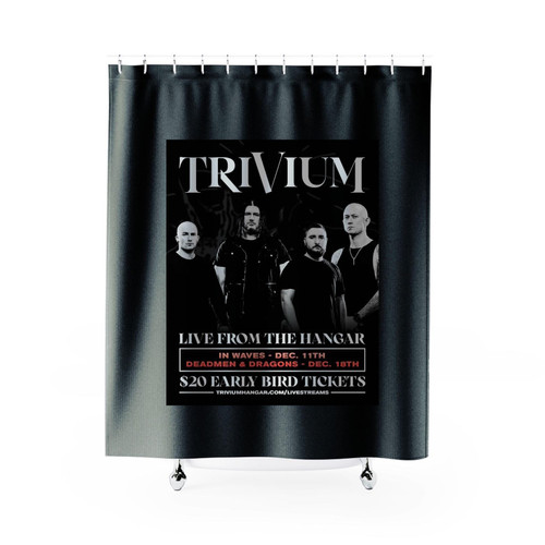 Trivium 2 Shower Curtains Trivium 2 Shower Curtains