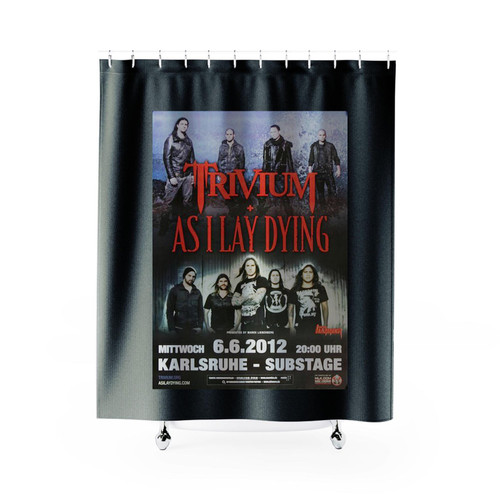 Trivium In Waves Karlsruhe 2012 Shower Curtains