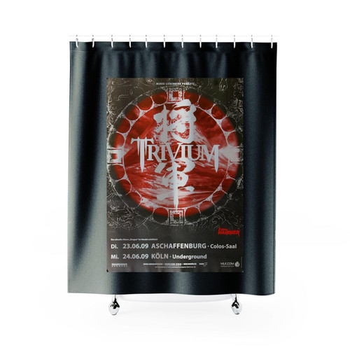 Trivium Shogun Aschaffenburg & Koln 2009 Shower Curtains