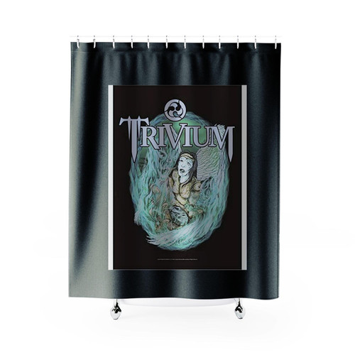 Trivium Textile Shower Curtains Trivium Textile Shower Curtains