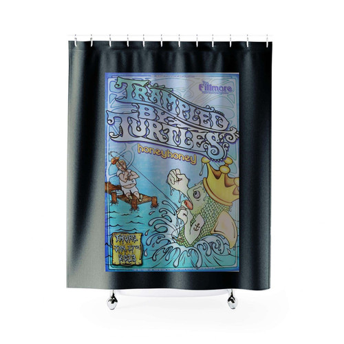 Turtles Concert Shower Curtains