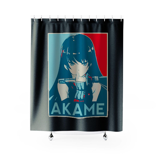 Poster Alame Ga Kill Anime Shower Curtains