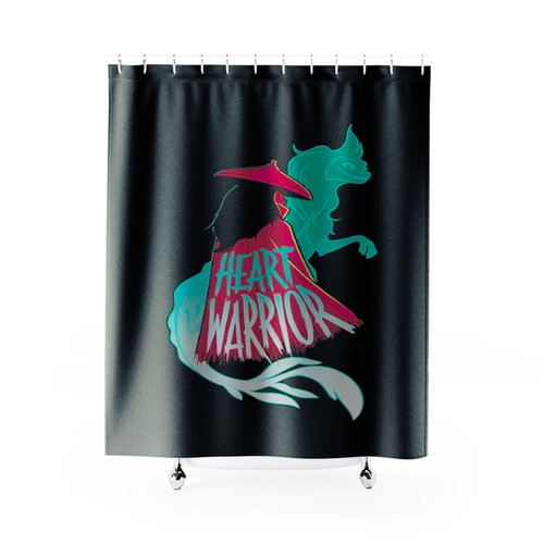 Raya And The Last Dragon Heart Warrior Shower Curtains