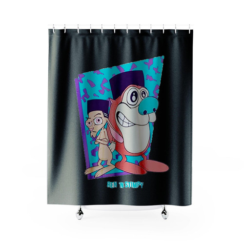 Ren And Stimpy Shower Curtains