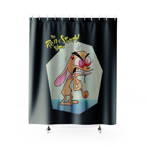 Ren And Stimpy Show Shower Curtains