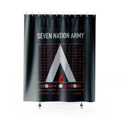 Seven Nation Army Shower Curtains