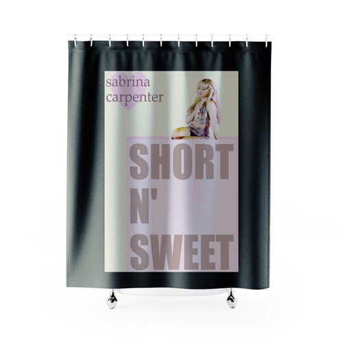 Sabrina Carpenter Short N Sweet Cute Shower Curtains